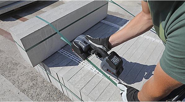 Image du produit kaiserkraft Appareil de cerclage sur accumulateur BTX4 pour feuillard en PP ou PET