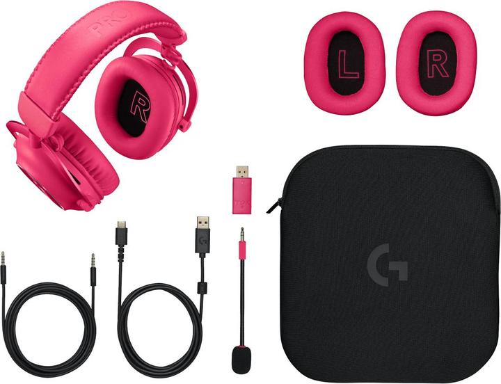 Productafbeelding Logitech G Headset Pro X 2 Lightspeed Wrls (Bedraad, Draadloze)