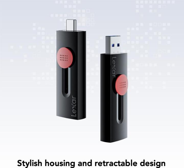 Immagine prodotto Lexar Unità USB JumpDrive D300 da 128 GB (128 GB, USB-A, USB-C)