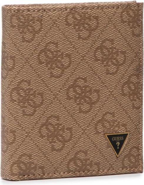 Actual product image Guess Vezzola, Textile Wallet, Small Billfold, SMVZLALEA22, Brown, For Men