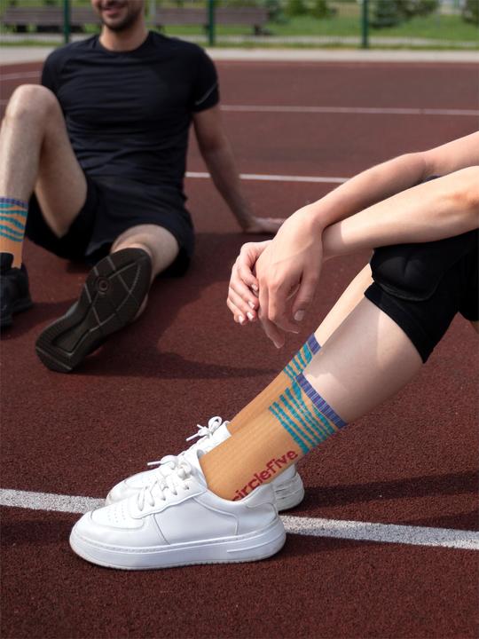 Image du produit Normani 4 chaussettes de tennis fonctionnelles avec semelle en éponge - 9387 (paquet de 4, 47 - 50)