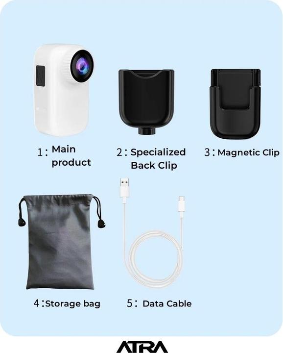 Produktbild Atra 4K Mini Full Touch Action Cam (30p)