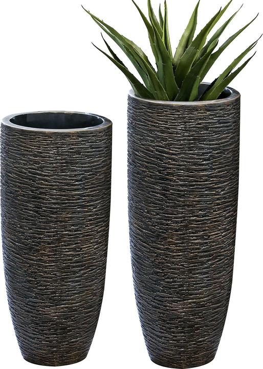 Immagine prodotto Casablanca by Gilde Vaso Gigante Bronzo H (1 x, 34 x 34 x 76 cm)
