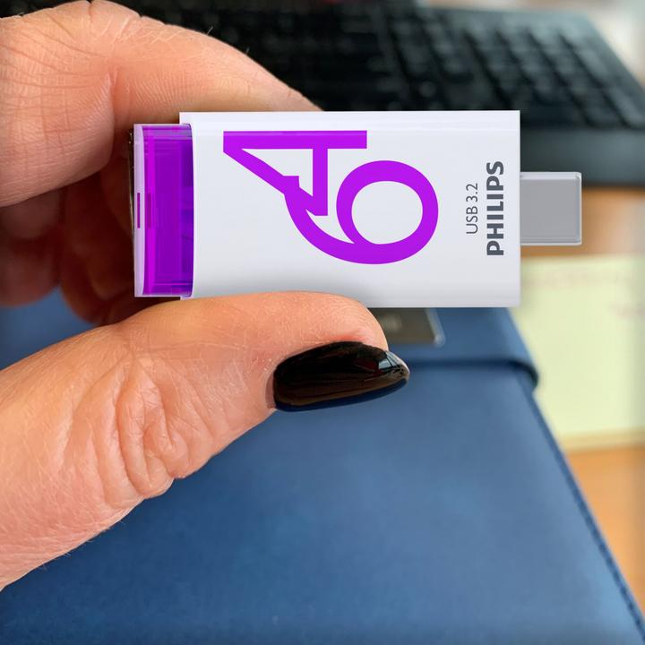 Image du produit Philips USB 3.2 64 Go Click Series Gen 1 USB-C (64 Go, USB-C)