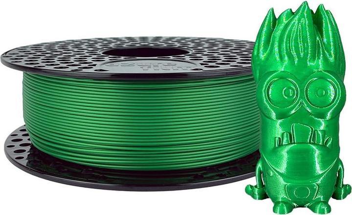 Actual product image AzureFilm Filament PLA PEARL, 1.75mm, 1kg, green (PLA, 1.75 mm, 1000 g, Green)