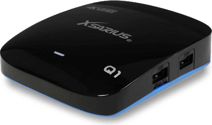 Image du produit K.A.B. XSARIUS Q1 OTT 4K UHD IPTV Android 7.1 Player H.265 HEVC MyTV Wlan