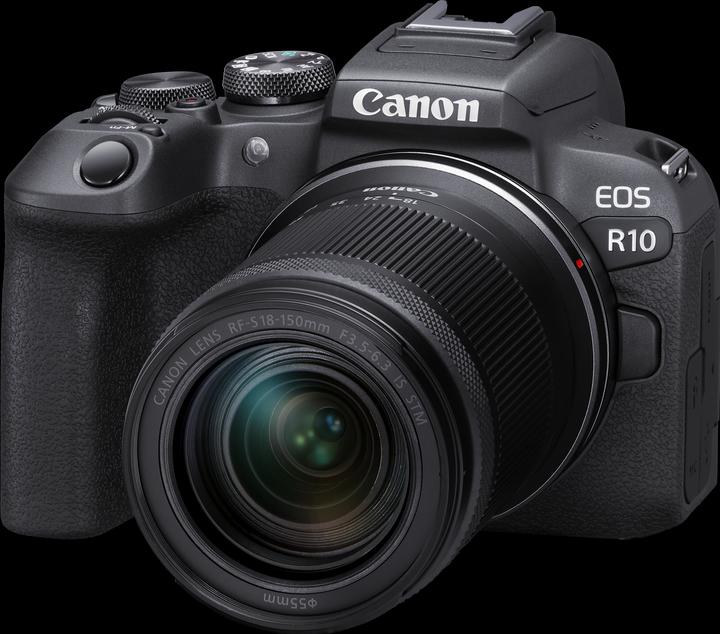 Actual product image Canon EOS R10 (18 - 150 mm, 24.20 Mpx, APS-C / DX)