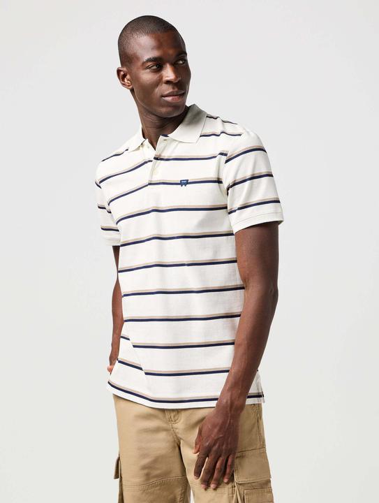 Actual product image Wrangler Polo Stripe Polo Shirt (S)