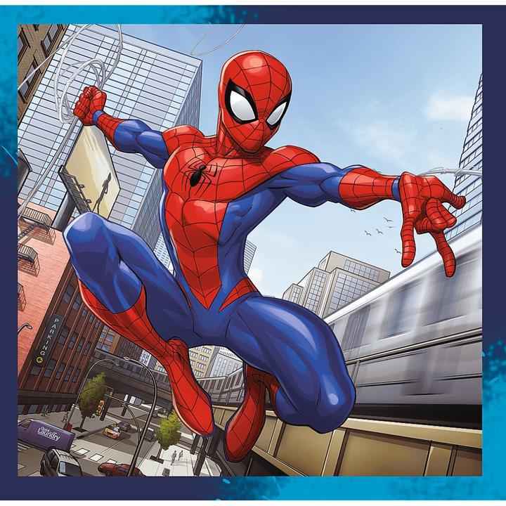 Productafbeelding Trefl 3 in 1 puzzel - Spiderman (50 onderdelen)