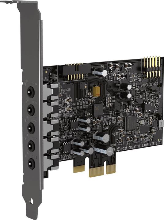 Actual product image Creative Sound blaster audigy fx v2 Built-in 5.1 channels PCI-E (Mini PCI Express)