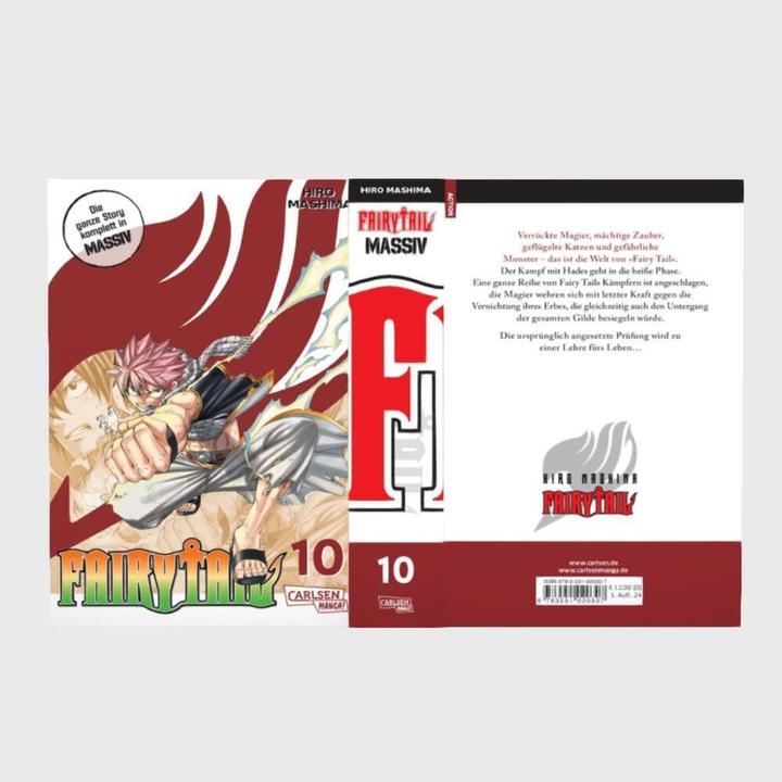 Produktbild Fairy Tail Massiv 10 (Deutsch, Hiro Mashima, 2024)
