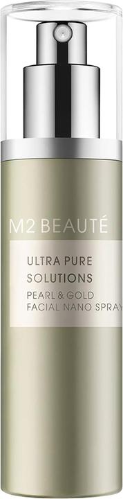 Actual product image M2 Beauté Ultra Pure Solutions Pearl & Gold Facial Nano Spray (75 ml, Face mist)