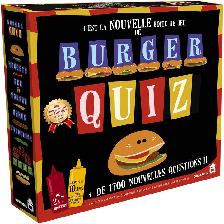 Actual product image TF1 Games Burger Quiz (French)