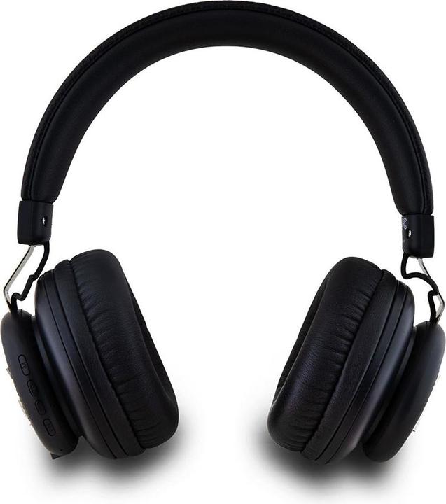 Produktbild DKNY PU Leather Stack Logo Wireless Headphone Black (32 h, Kabellos)