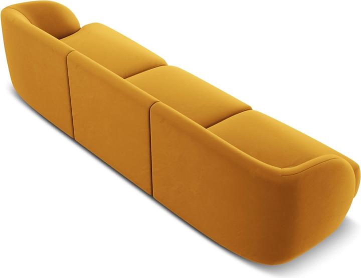 Actual product image Micadoni Boucle Sofa, "Miley", 3 Seats, 255x90x70Made in Europe (4-seater, 2 person sofa, 3-seater)