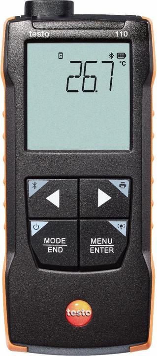 Image du produit Testo 110 Instrument de mesure de la température -200 - +800 °C Type de sonde NTC, Pt100
