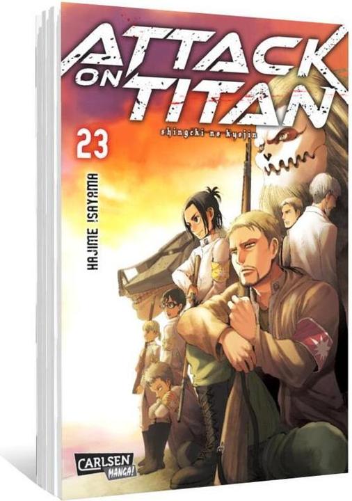 Produktbild Attack on Titan 23 (Deutsch, Hajime Isayama, 2018)