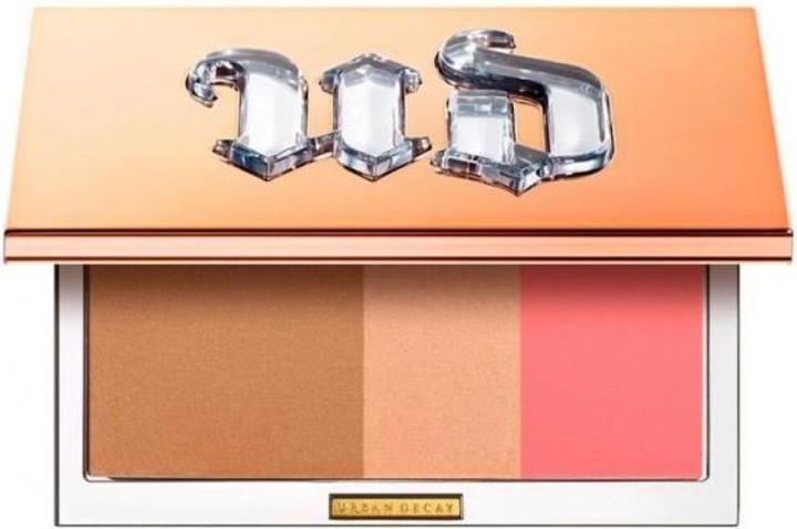 Actual product image Urban Decay Stay Naked Threesome Palette 3-in-1 Makeup Set with Bronzer, Highlighter, and Blush (Naked, 9.30 g)