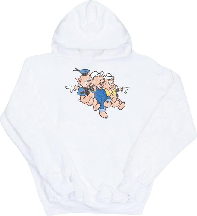 Immagine prodotto Disney Three Little Pigs Jump Felpa con Cappuccio Uomo (4XL)