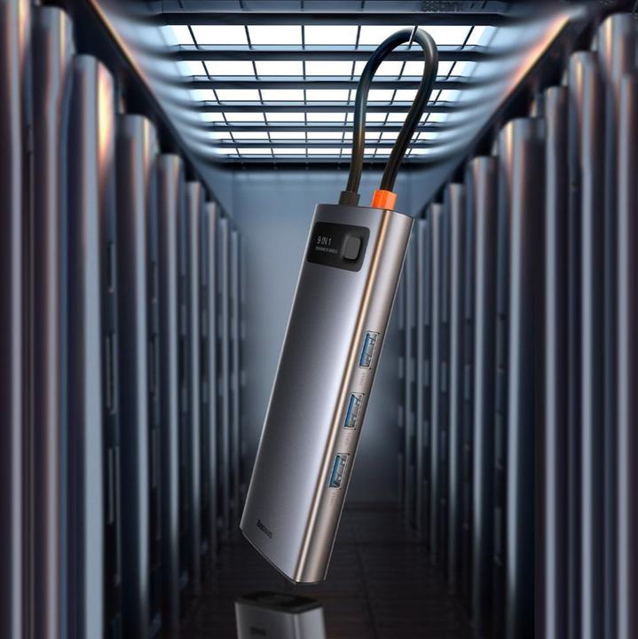 Actual product image Baseus CAHUB-CU0G (USB-C, 3 Ports)