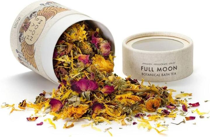 Actual product image Moon Bath Badetee Crescent Lunar Set (265 ml, Bath salts)