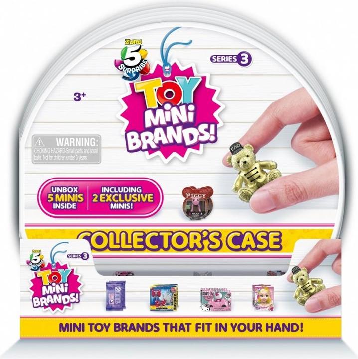 5 Surprise Mini brand figures collection box