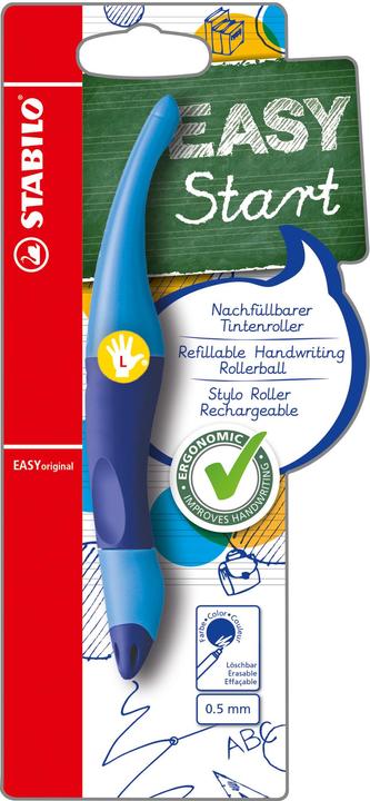 Produktbild STABILO EASYoriginal Tintenroller für Linkshänder (Hellblau, Dunkelblau, 1 x)