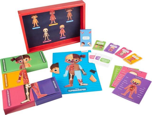 Produktbild Besttoy - Puzzle und Lernkarten - Dein Körper (90 Teile)