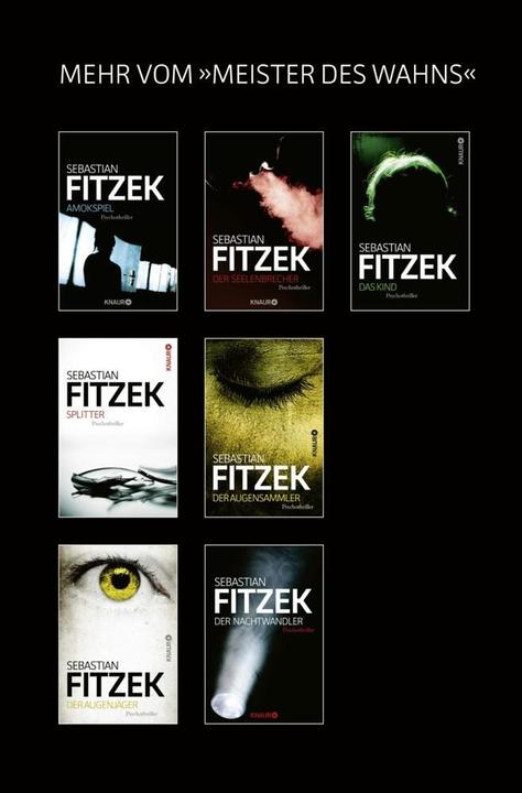 Image du produit Die Therapie (Allemand, Sebastian Fitzek, 2006)