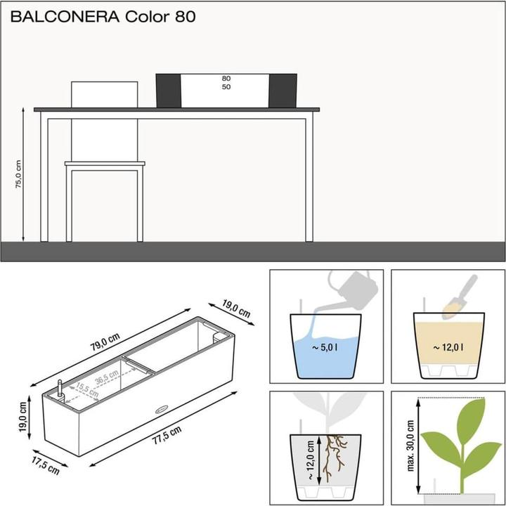 Produktbild Lechuza Balconera Color (19 cm)