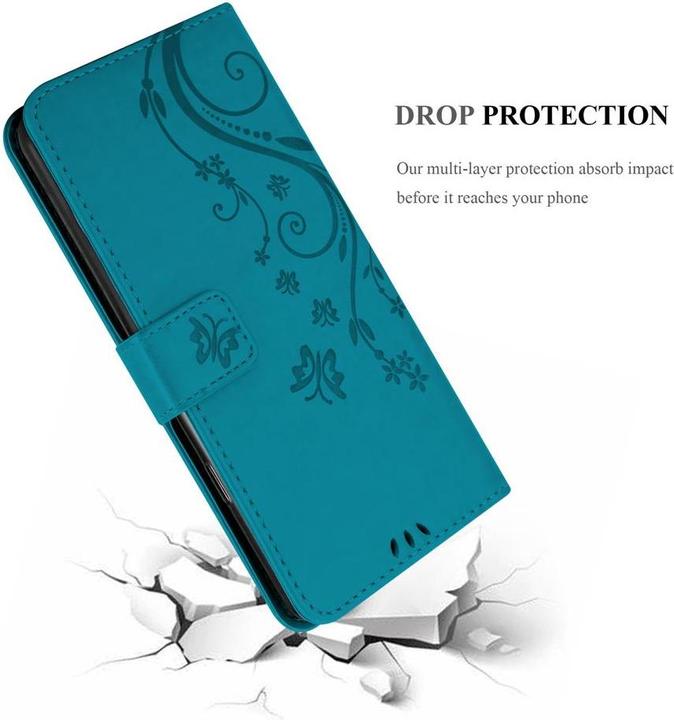 Produktbild Cadorabo Flower Book Hülle (Apple iPhone 12 Pro Max)