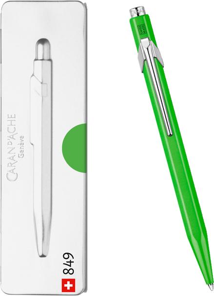 Immagine prodotto Caran d'Ache 849 Fluo mit Etui (Verde, 1 x)