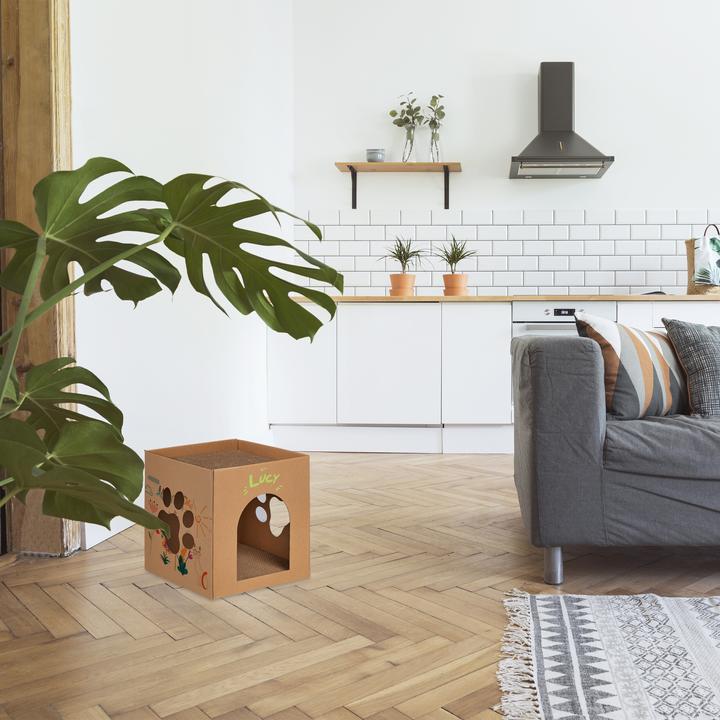 Actual product image Relaxdays Cat house (Cat)