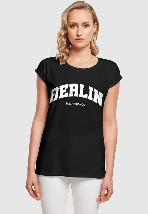 Immagine prodotto Merchcode Maglietta da donna Berlin Wording - 112975 (L)