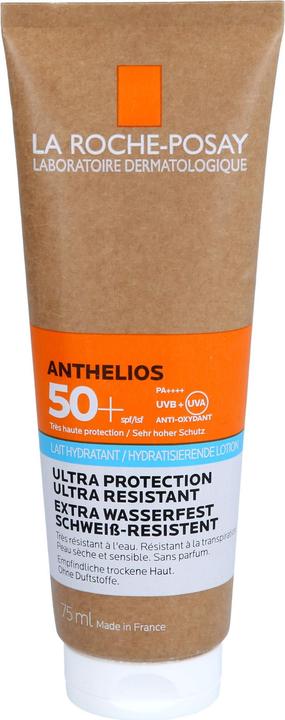 Produktbild La Roche Posay Anthelios Sonnenmilch LSF 50+: Sonnenmilch mit hohem UV-Lichtschutz für empfindliche Haut (Sonnenmilch, SPF 50+, 75 ml, 85 g)
