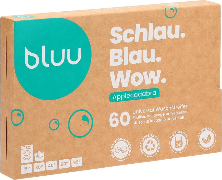 bluu Waschstreifen Applecadabra (60 Waschgänge, Waschtücher)