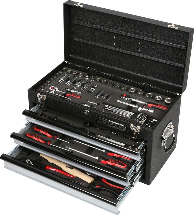 Actual product image KS Tools 1/4+3/8 Universal tool set. 99 pcs. 918.025 (99 pieces)