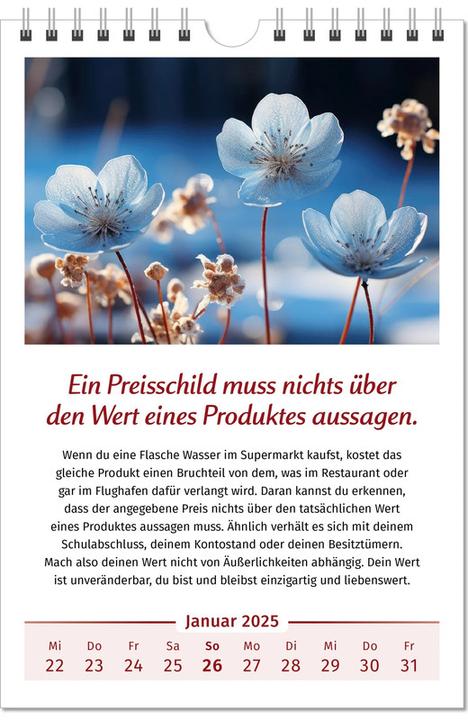 Image du produit Le calendrier de la joie de vivre (Non contraignant, Allemand)