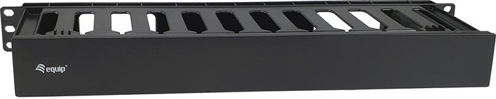 Produktbild equip 19" Kabelmanagement Panel abnehmbare Heckplatte sw
