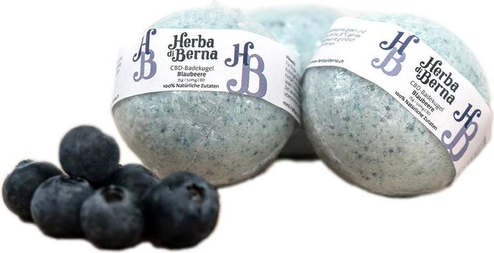 Image du produit Herba di Berna Boule de bain myrtille (Bombe de bain)