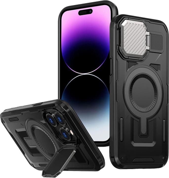 Produktbild Techsuit - CamVault MagSafe - iPhone 14 Pro Max - Black (Apple iPhone 14 Pro Max)