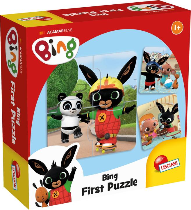 Actual product image Lisciani Bing Games - Bing Puzzle (4 pieces)