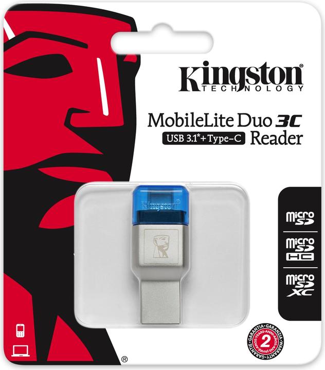 Image du produit Kingston MobileLite Duo 3C (USB)