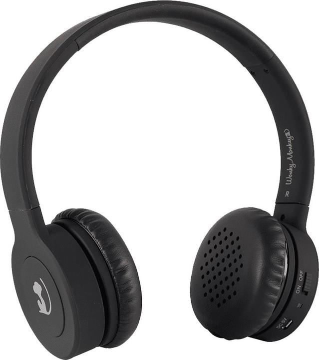Actual product image Wonky Monkey Headphones - Black