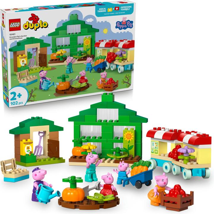 Immagine prodotto LEGO DUPLO 10461 Bedstefar Gris' have og drivhus (10461)