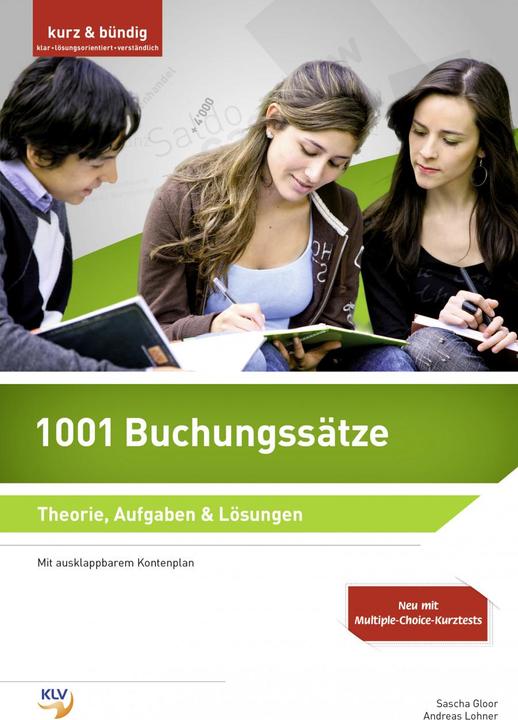 Actual product image 1001 Buchungssätze (German, Sasha Gloor, 2020)