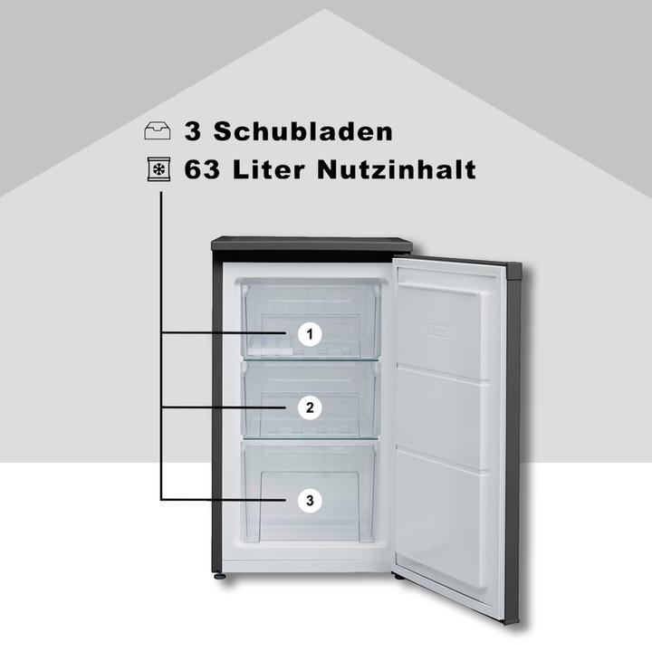 Produktbild Telefunken CF-34-101-B (Freistehend, 63 l)