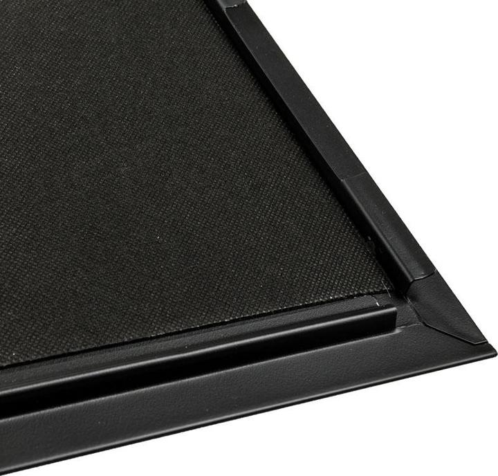 Productafbeelding Raijintek Zofos Evo Silent Side Panel, Torsiebestendig staal, Katoenen geluidsisolatie, Zwart