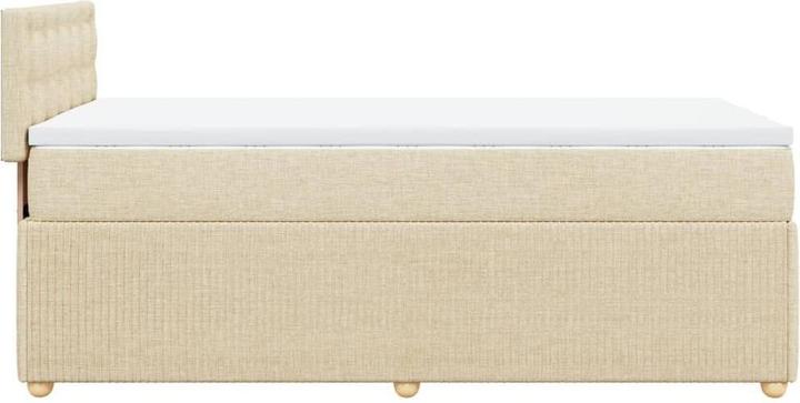 Image du produit VidaXL Bo x lit de saut avec matelas 80 x 200 cm Tissu (80 x 200 cm)