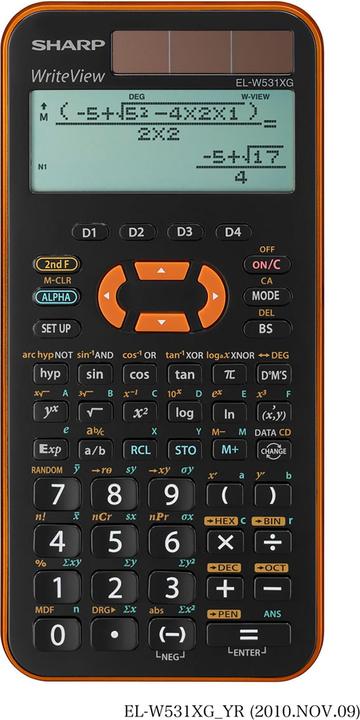 Sharp El-W531xg (Batterien, Solarzellen)